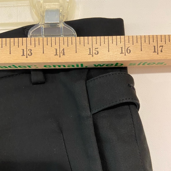 Emporio Armani Black Dress Pants Matt Line Made in Italy Sz30 (sku90) - Picture 3 of 13